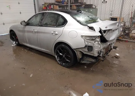 2019 Alfa Romeo Giulia Ti Awd from USA, damaged, VIN ZARFANBN3K7611671